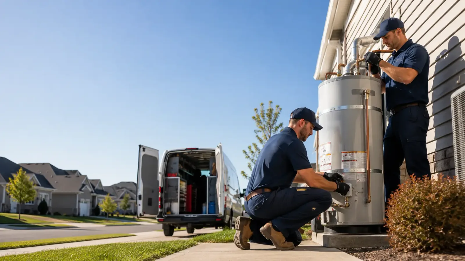 Water Heater Installation in Stockholm, SD